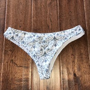 Print bikini bottom